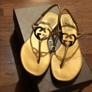 Gucci Heart Sandals